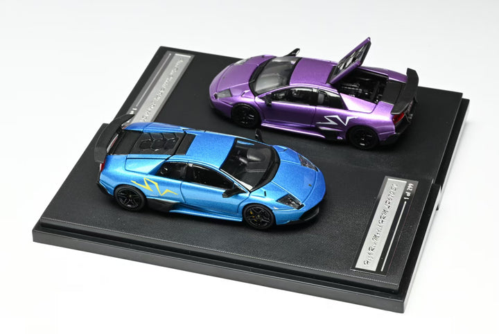 [Preorder] High Rev Model HRM 1:64 Lamborghini Murcielago LP670-4 SV Purple/ Blue (2 Colours)