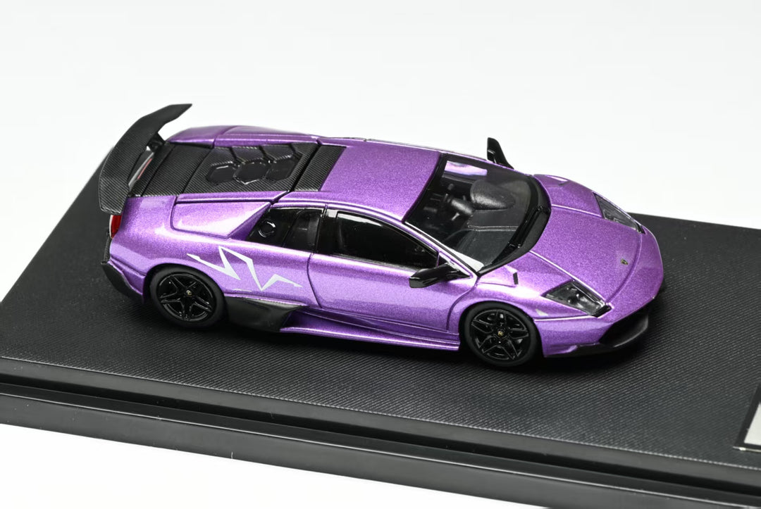 [Preorder] High Rev Model HRM 1:64 Lamborghini Murcielago LP670-4 SV Purple/ Blue (2 Colours)
