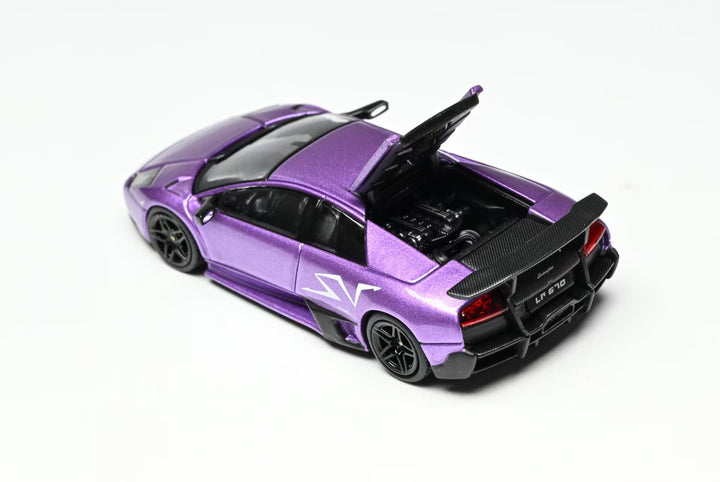 [Preorder] High Rev Model HRM 1:64 Lamborghini Murcielago LP670-4 SV Purple/ Blue (2 Colours)