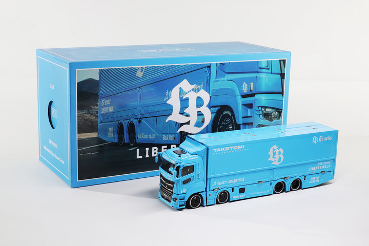 [Preorder] GCD 1:64 LB-TRUCKS Mitsubishi Fuso Super Great transporter CHINA TOY EXPO SHANGHAI Edition KS-073-576