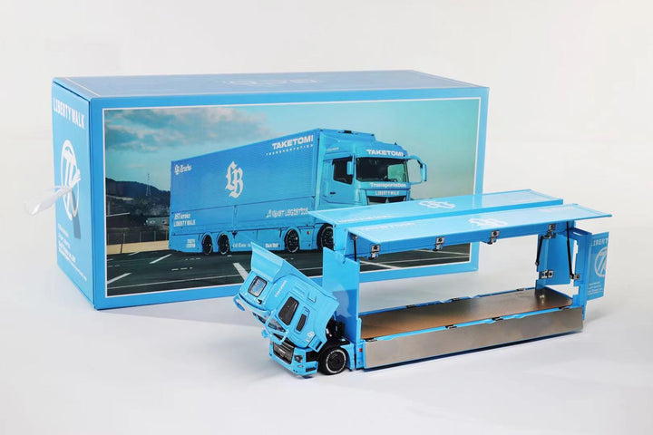 [Preorder] GCD 1:64 LB-TRUCKS Mitsubishi Fuso Super Great transporter CHINA TOY EXPO SHANGHAI Edition KS-073-576