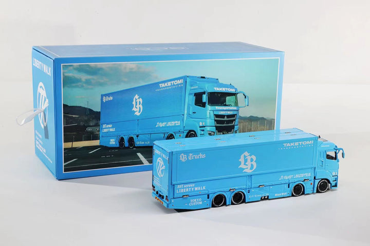 [Preorder] GCD 1:64 LB-TRUCKS Mitsubishi Fuso Super Great transporter CHINA TOY EXPO SHANGHAI Edition KS-073-576