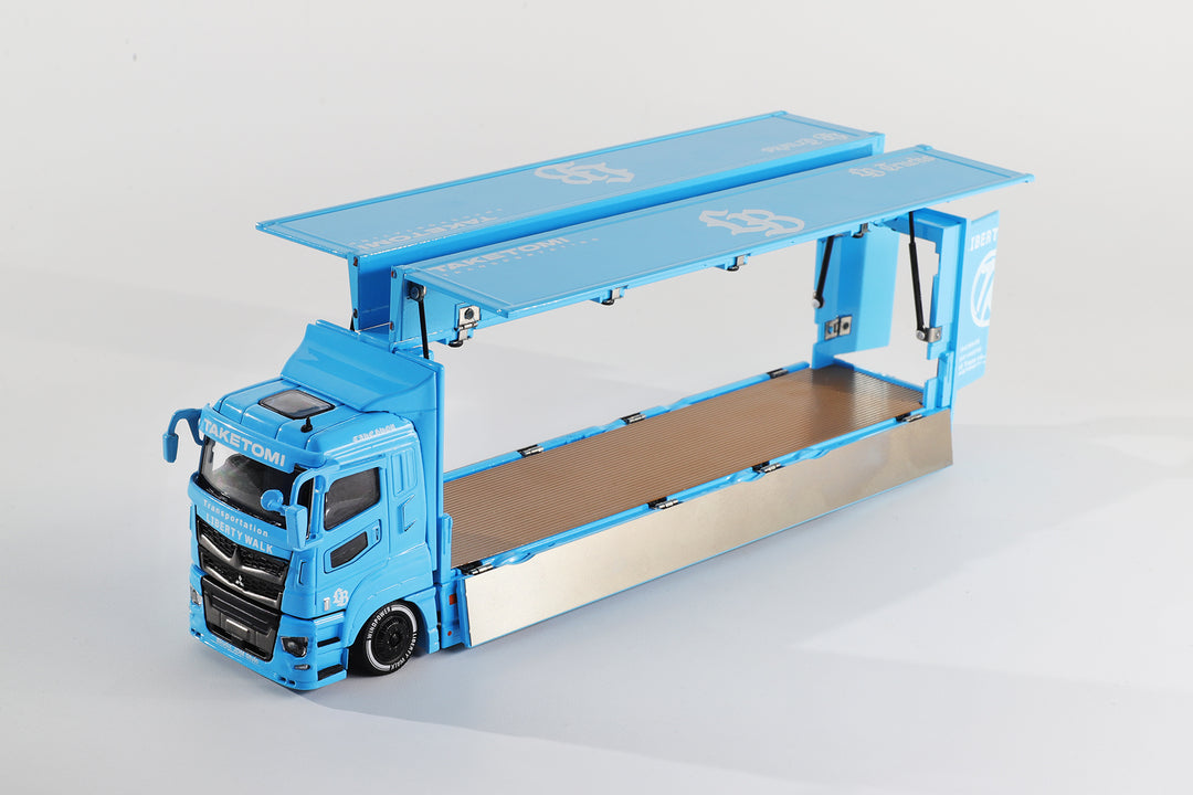 [Preorder] GCD 1:64 LB-TRUCKS Mitsubishi Fuso Super Great transporter CHINA TOY EXPO SHANGHAI Edition KS-073-576