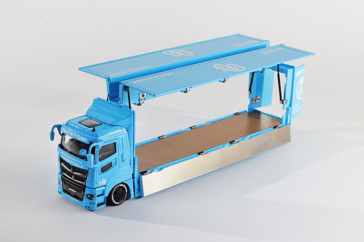 [Preorder] GCD 1:64 LB-TRUCKS Mitsubishi Fuso Super Great transporter CHINA TOY EXPO SHANGHAI Edition KS-073-576