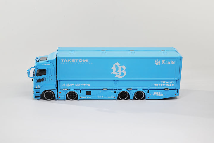 [Preorder] GCD 1:64 LB-TRUCKS Mitsubishi Fuso Super Great transporter CHINA TOY EXPO SHANGHAI Edition KS-073-576
