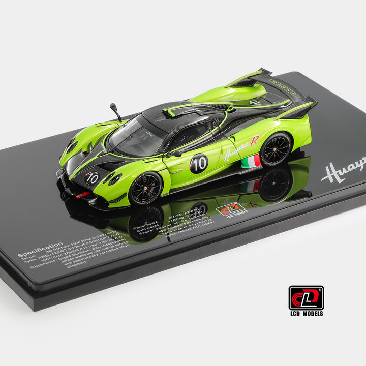 [Preorder] LCD 1:43 Pagani Huayra R Apple Green LCD43017-GR