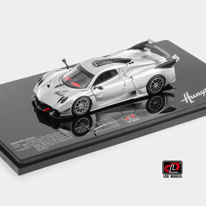 [Preorder] LCD 1:43 Pagani Huayra R Silver LCD43017-SL