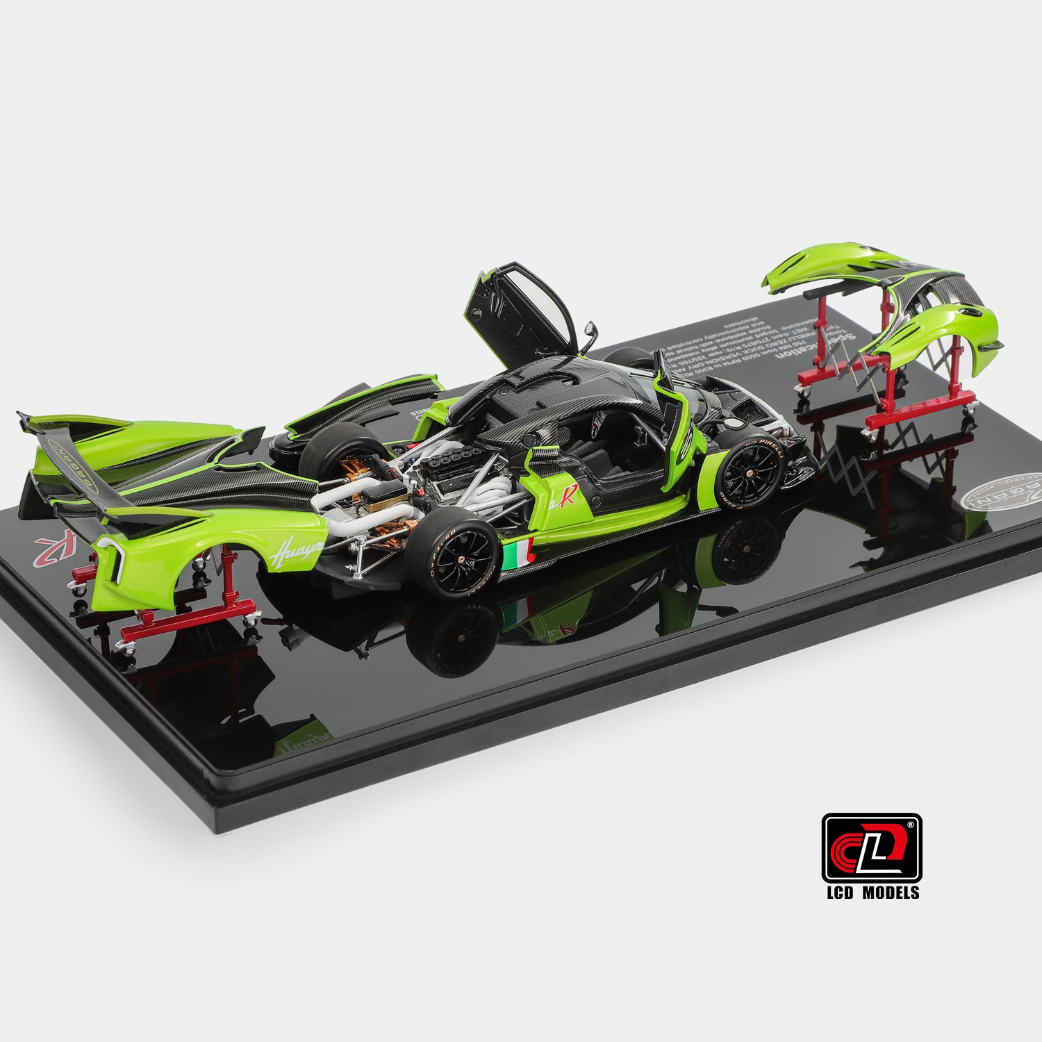 Preorder] LCD 1:43 Pagani Huayra R Apple Green LCD43017-GR
