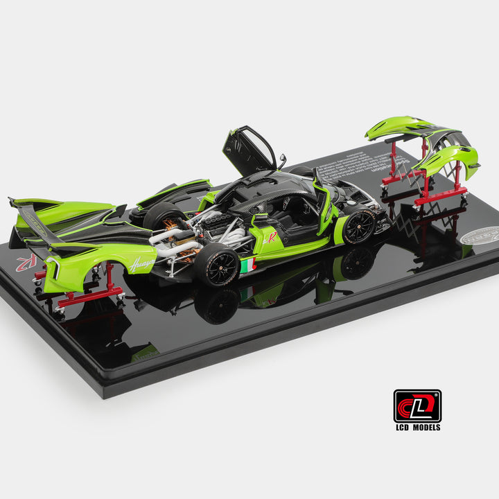 [Preorder] LCD 1:43 Pagani Huayra R Apple Green LCD43017-GR