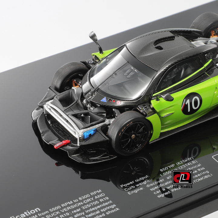 [Preorder] LCD 1:43 Pagani Huayra R Apple Green LCD43017-GR