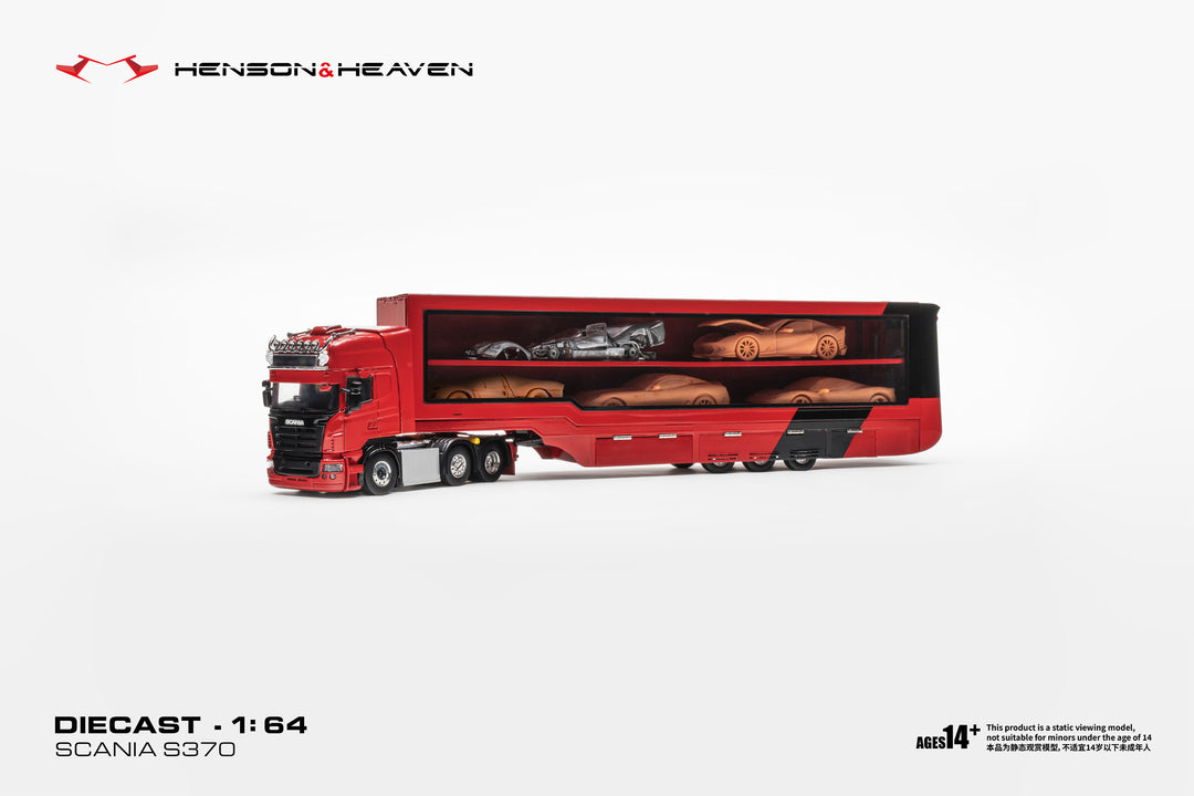 [Preorder] HH Model 1:64 Gull-Wing Trailer Set (4 Colours)
