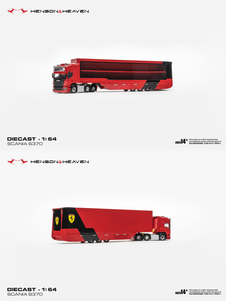 [Preorder] HH Model 1:64 Gull-Wing Trailer Set (4 Colours)