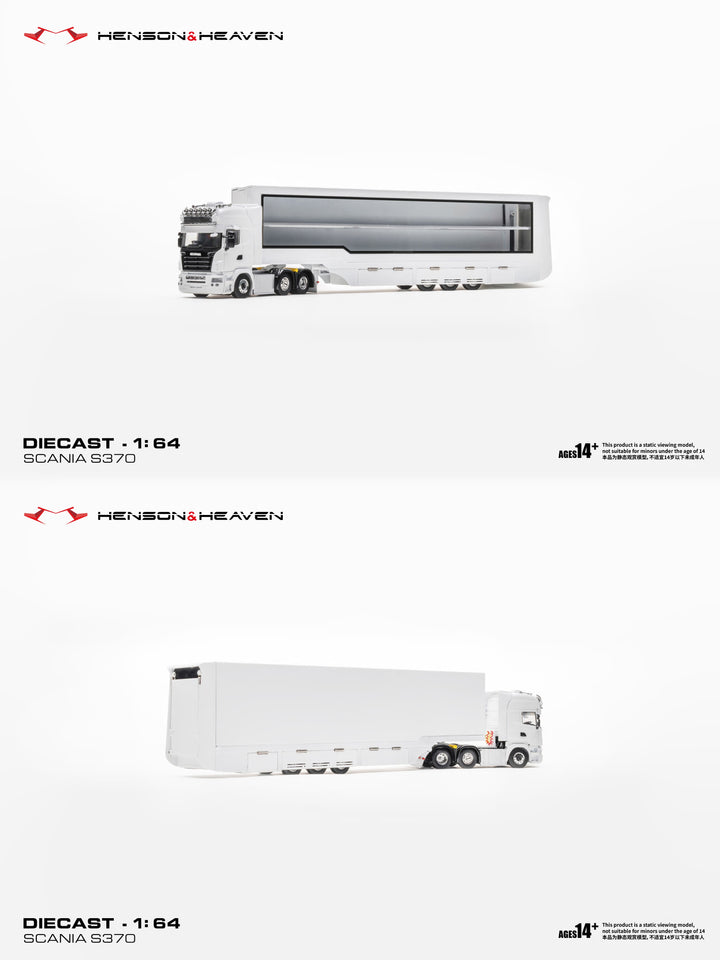 [Preorder] HH Model 1:64 Gull-Wing Trailer Set (4 Colours)