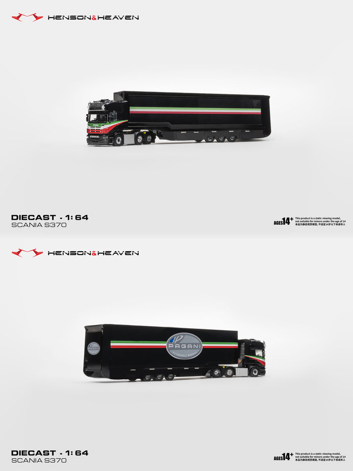[Preorder] HH Model 1:64 Gull-Wing Trailer Set (4 Colours)