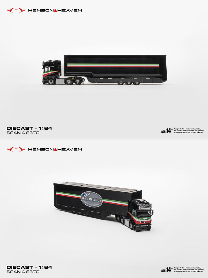 [Preorder] HH Model 1:64 Gull-Wing Trailer Set (4 Colours)
