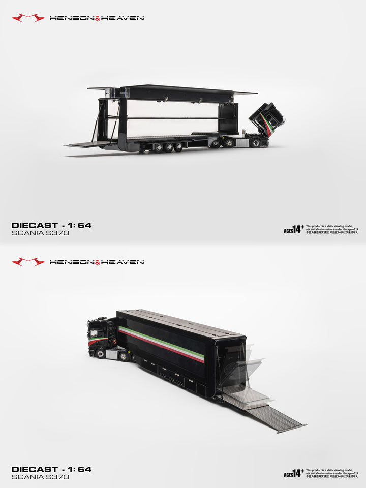 [Preorder] HH Model 1:64 Gull-Wing Trailer Set (4 Colours)