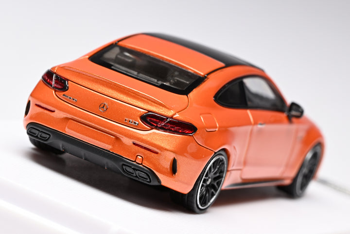 [preorder] Howie Model 1:64 Mercedes-Benz C63s AMG W205 SUNSET ORANGE