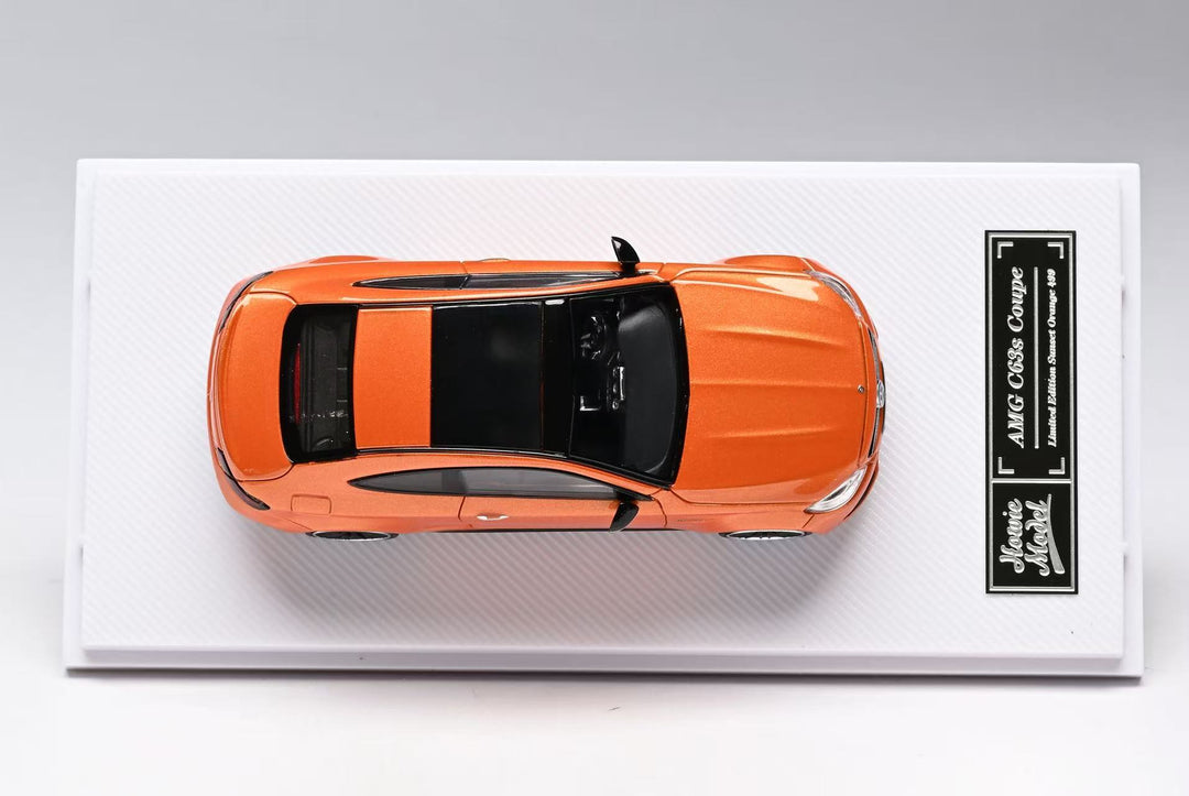 [preorder] Howie Model 1:64 Mercedes-Benz C63s AMG W205 SUNSET ORANGE
