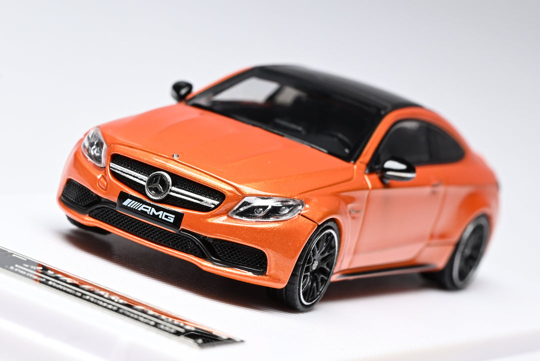 [preorder] Howie Model 1:64 Mercedes-Benz C63s AMG W205 SUNSET ORANGE