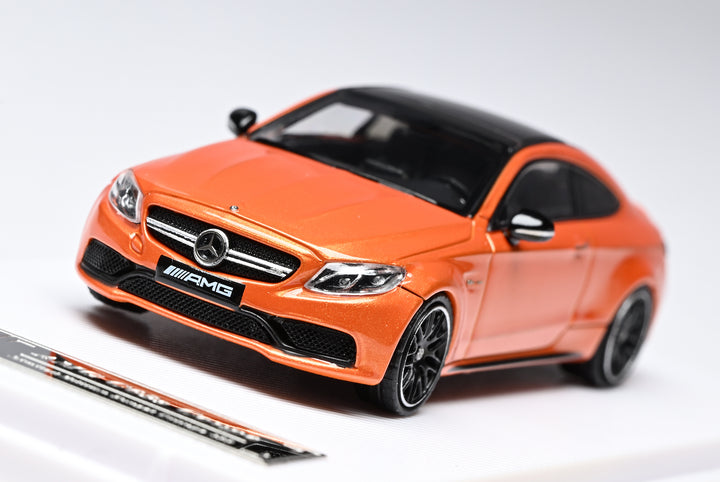 [preorder] Howie Model 1:64 Mercedes-Benz C63s AMG W205 SUNSET ORANGE