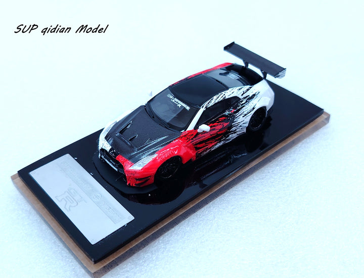 [Preorder] SUP qidian Model 1:64 GT-R R35 LB Modified version (3 Colours)