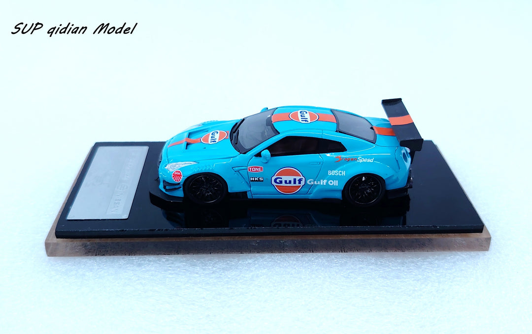 [Preorder] SUP qidian Model 1:64 GT-R R35 LB Modified version (3 Colours)