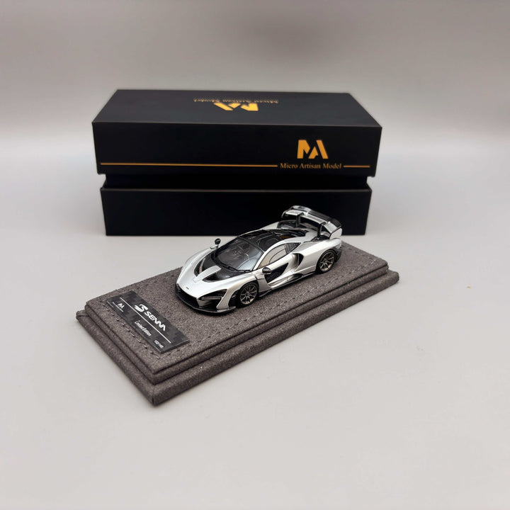 [Preorder] Micro Artisan Model 1:64 McLaren Senna Silver