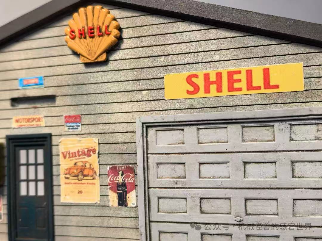 [Preorder] Liberty64 1:64 Miniature Gas Station Scene