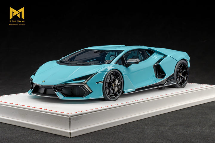 [Preorder] Perfected Form Mechanics 1:18 Lamborghini Revuelto Tiffany Blue