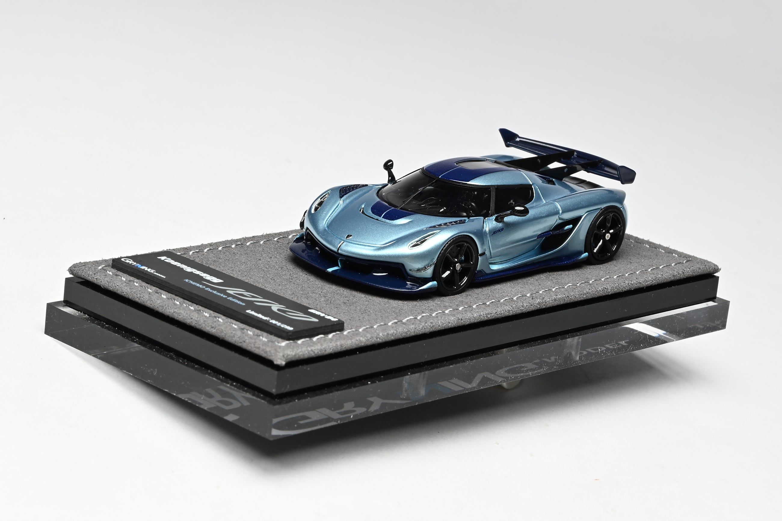 Preorder] GRYNING Model 1:64 Koenigsegg Jesko Ice Blue
