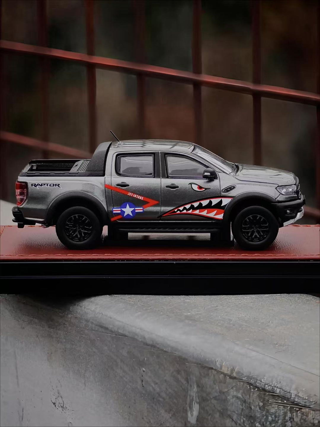 [Preorder] MK Miniatures 1:64 Ford Ranger Raptor Metallic Grey-Shark Livery