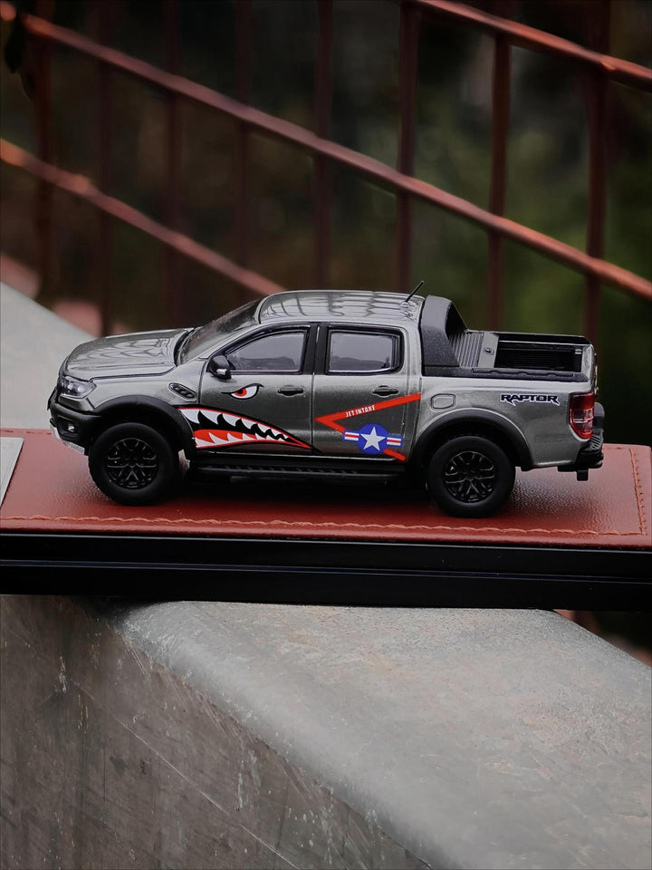 [Preorder] MK Miniatures 1:64 Ford Ranger Raptor Metallic Grey-Shark Livery