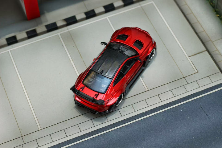 [Preorder] Street Weapon 1:64 BMW G82 M4 Wide-body - Metallic Red