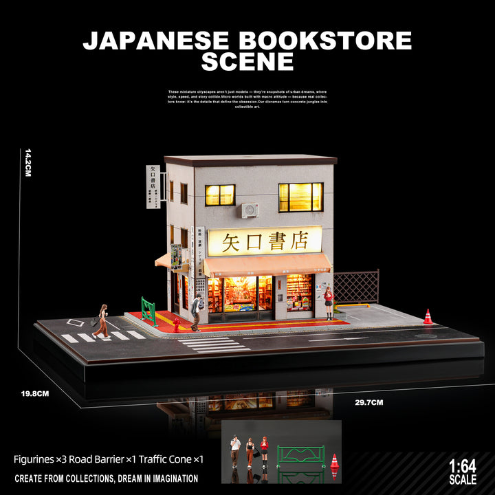 [Preorder] SHOU CANG JIA 1:64 JAPANESE BOOKSTORE SCENE SCJ82040-A