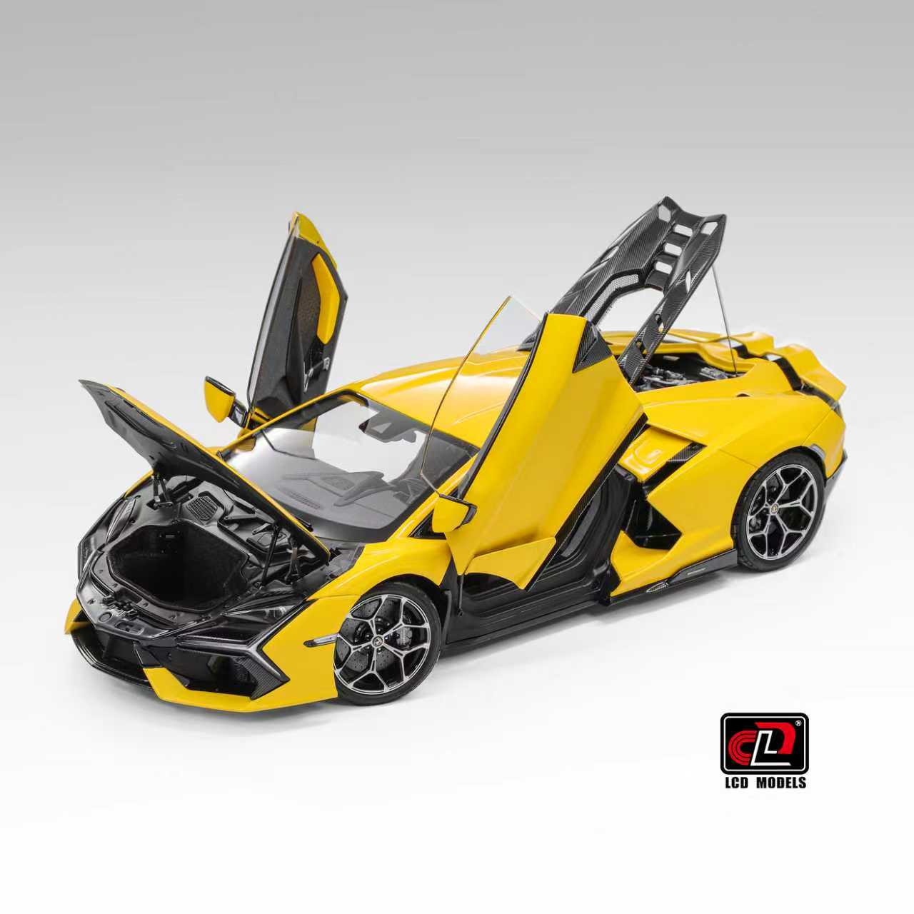 ミニカー Lamborghini Revuelto Preorder] LCD 1:18 Lamborghini Revuelto Yellow LCD18026-YE