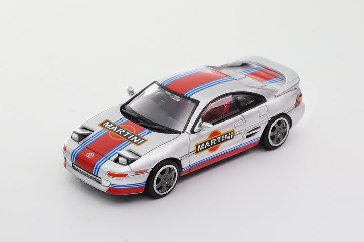 [Preorder] Shadow 1:64 MR2 Martini Livory - Silver (RHD) LL-003-11