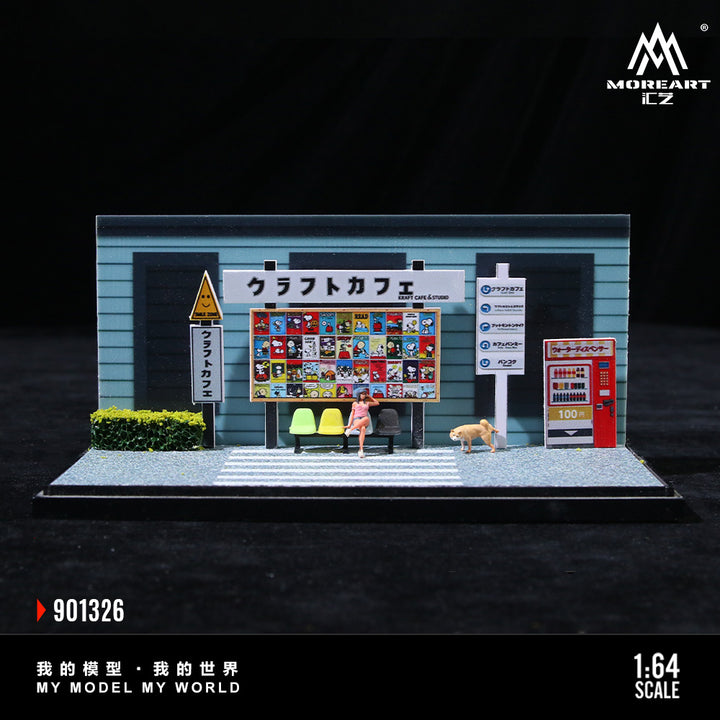 [Preorder] MoreArt 1:64 Daily Life in Front of a Cafe MO901326