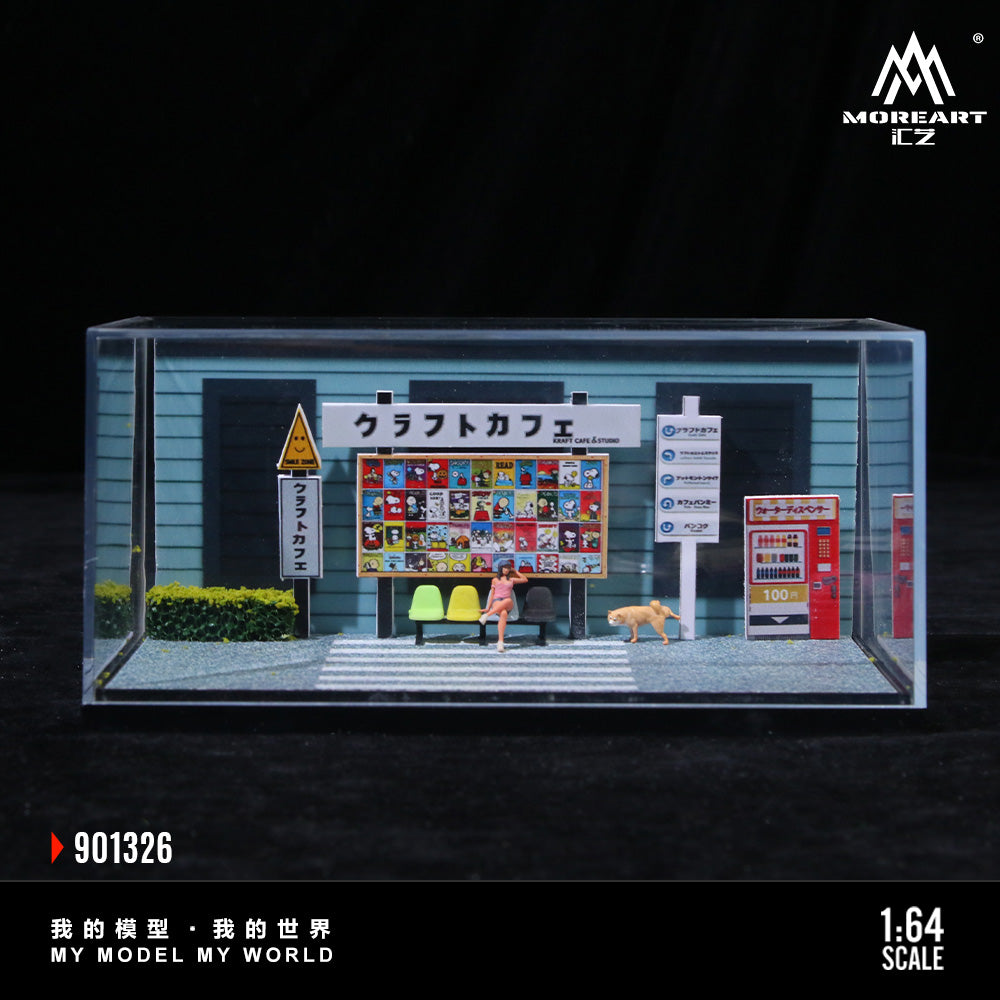 [Preorder] MoreArt 1:64 Daily Life in Front of a Cafe MO901326