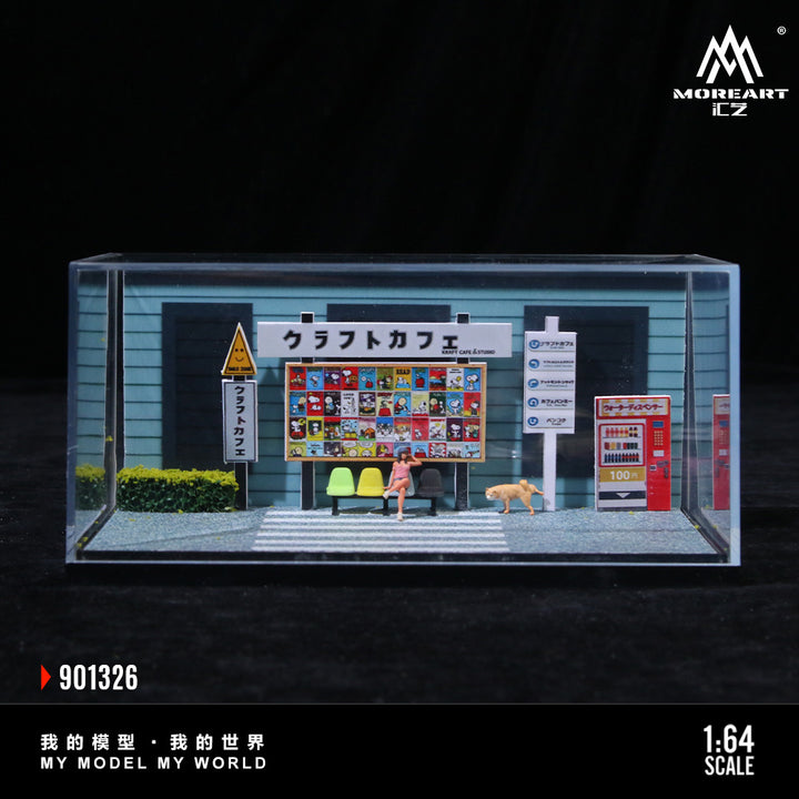 [Preorder] MoreArt 1:64 Daily Life in Front of a Cafe MO901326