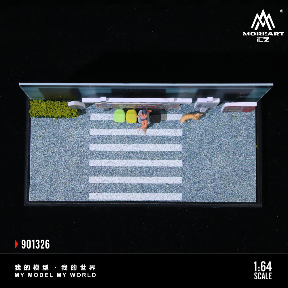 [Preorder] MoreArt 1:64 Daily Life in Front of a Cafe MO901326