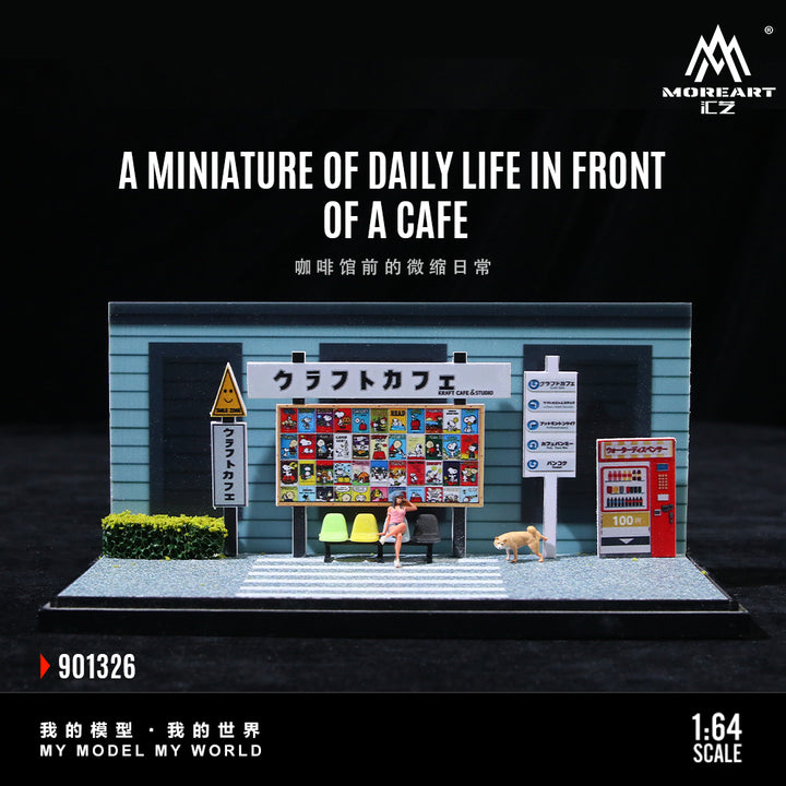 [Preorder] MoreArt 1:64 Daily Life in Front of a Cafe MO901326