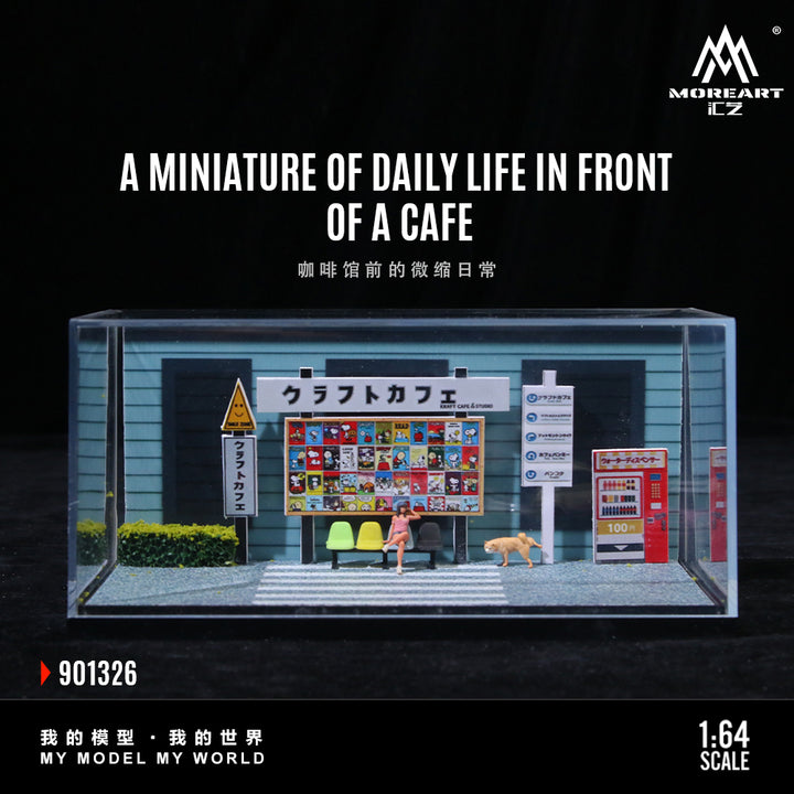 [Preorder] MoreArt 1:64 Daily Life in Front of a Cafe MO901326