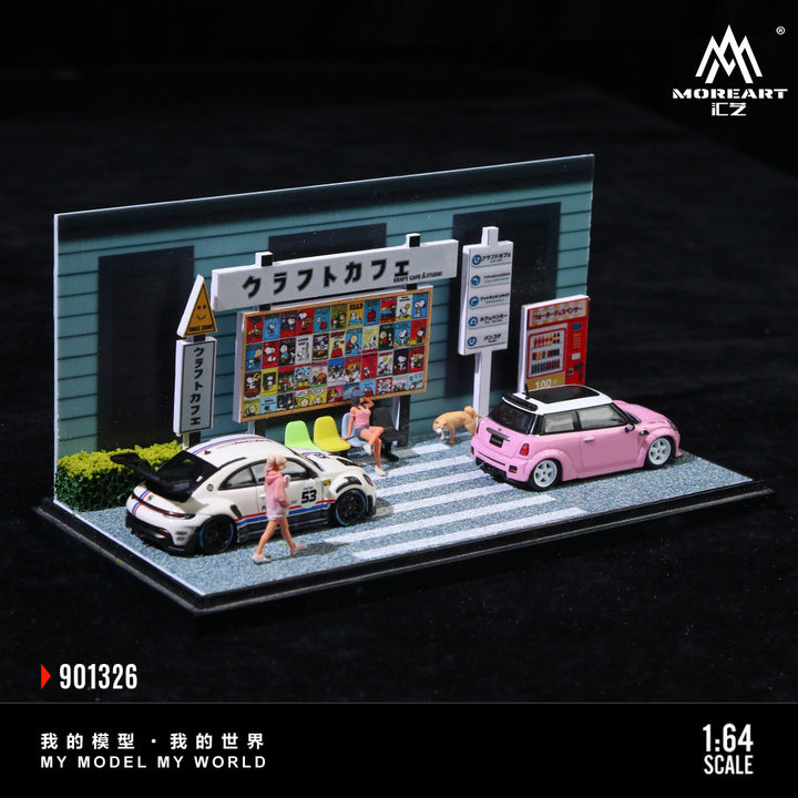 [Preorder] MoreArt 1:64 Daily Life in Front of a Cafe MO901326