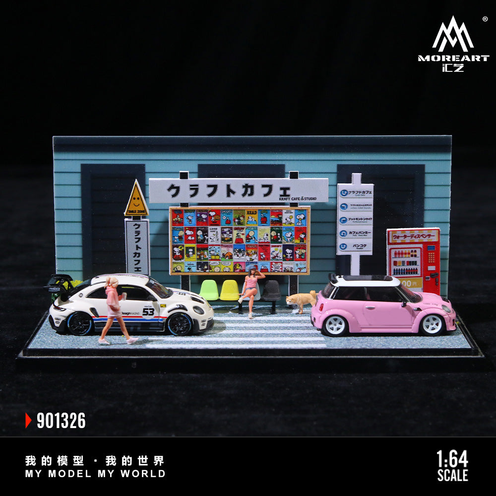 [Preorder] MoreArt 1:64 Daily Life in Front of a Cafe MO901326