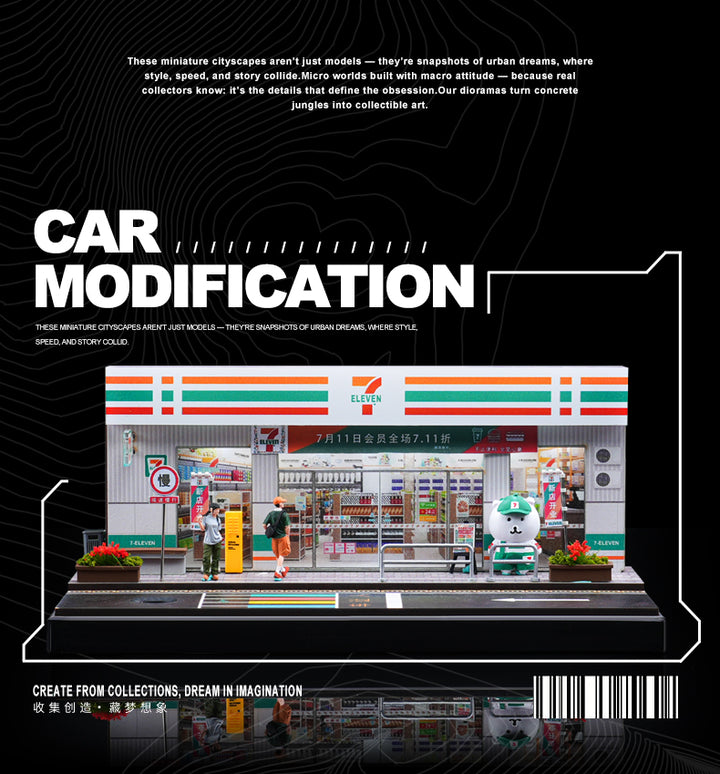 [Preorder] SHOU CANG JIA 1:64 7-Eleven SCJ82048-A