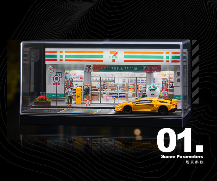 [Preorder] SHOU CANG JIA 1:64 7-Eleven SCJ82048-A