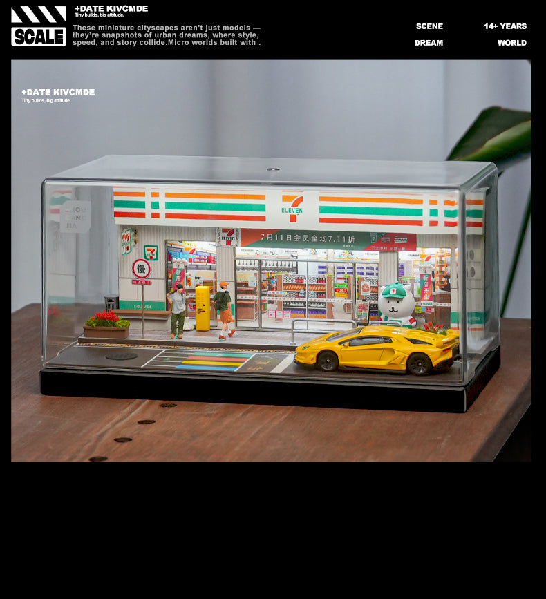 [Preorder] SHOU CANG JIA 1:64 7-Eleven SCJ82048-A