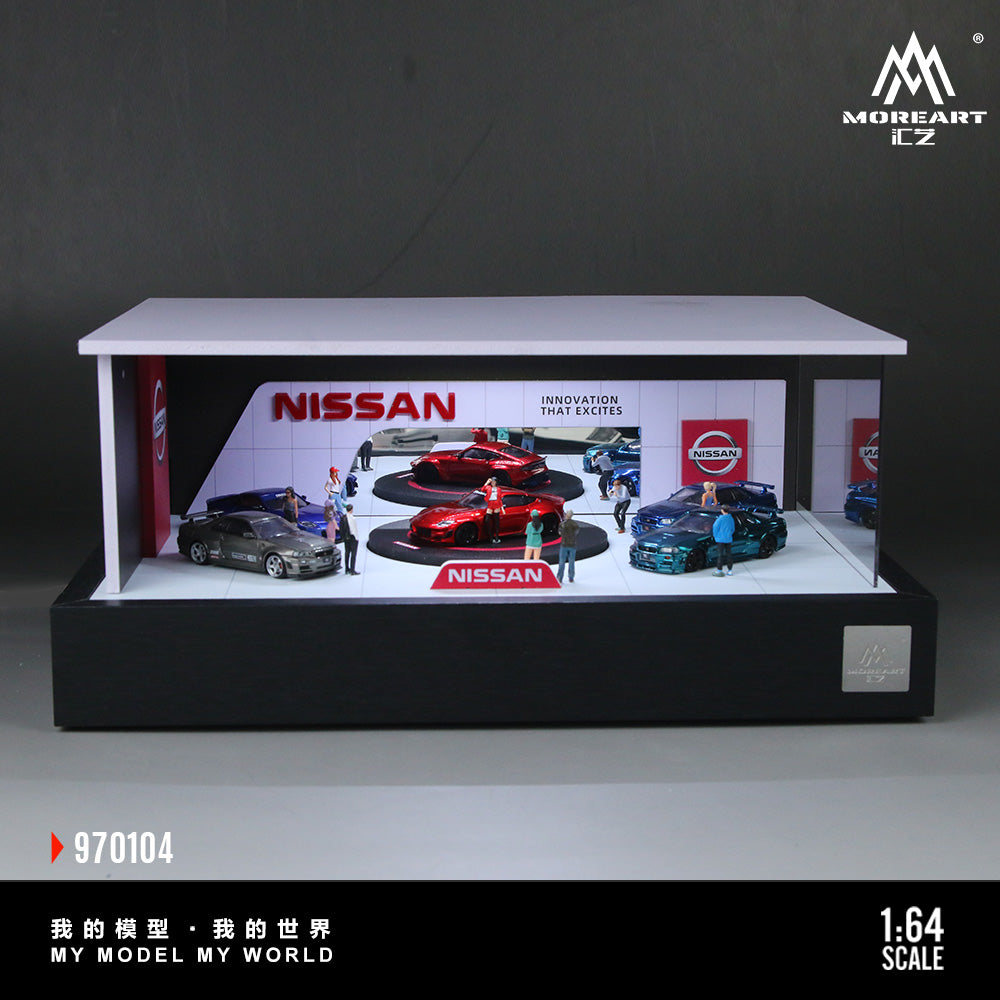 [Preorder] MoreArt 1:64 Nissan Rotating Exhibition Hall MO970104