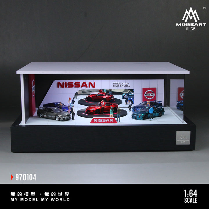 [Preorder] MoreArt 1:64 Nissan Rotating Exhibition Hall MO970104