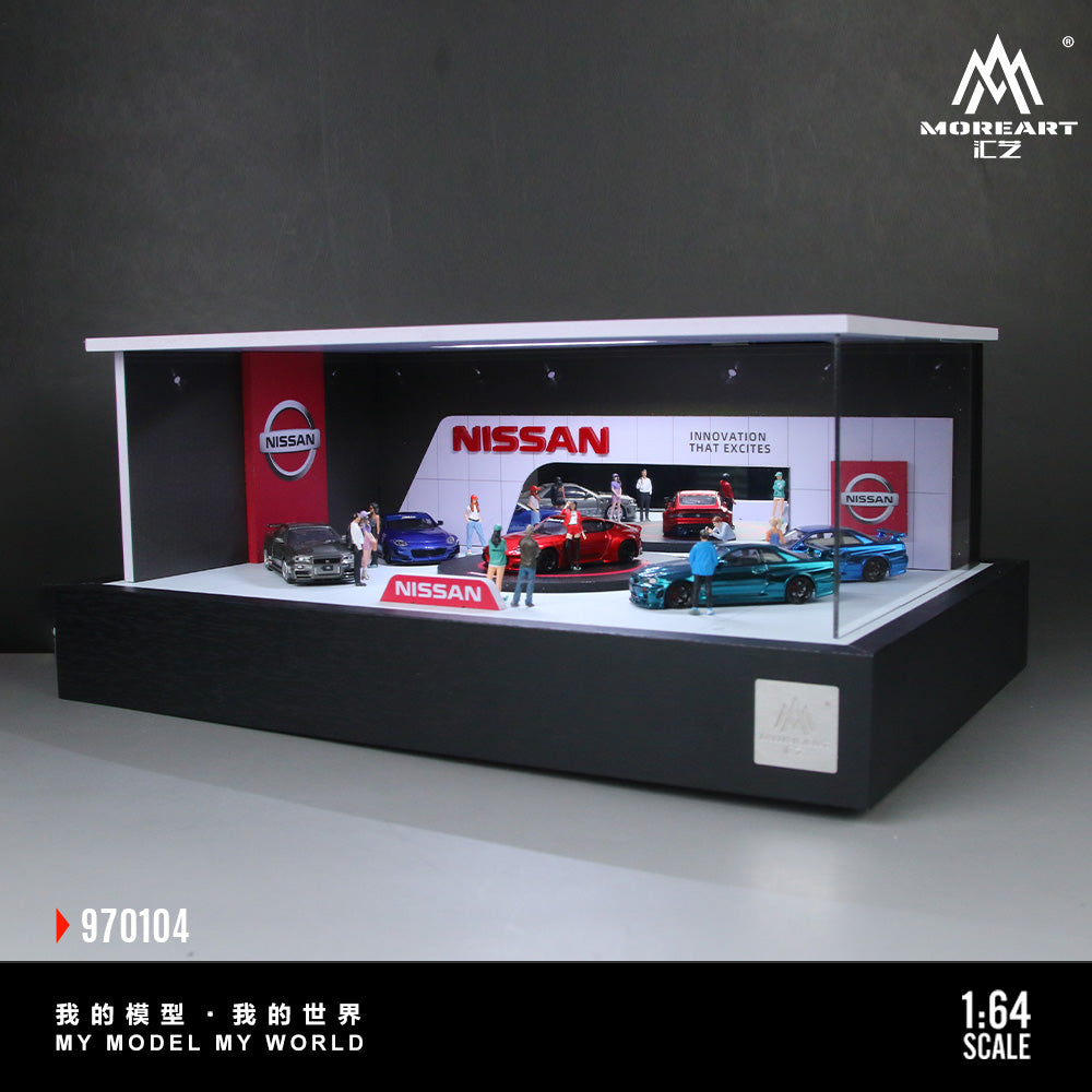 [Preorder] MoreArt 1:64 Nissan Rotating Exhibition Hall MO970104
